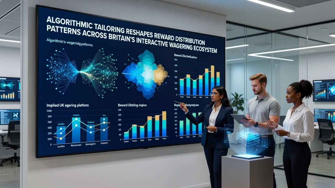 Data dashboards displaying real-time reward distribution adjustments across UK wagering sites