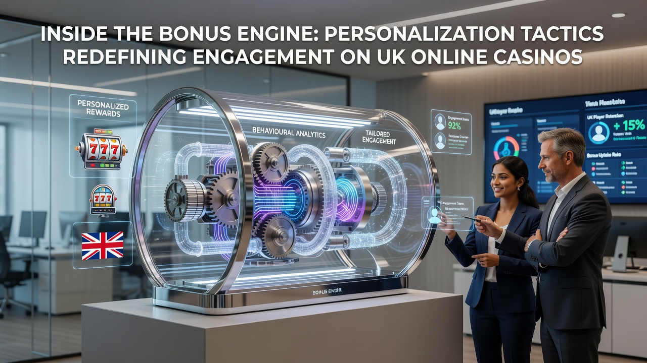 Analytics interface displaying segmented player groups and customized bonus allocation in a UK casino system